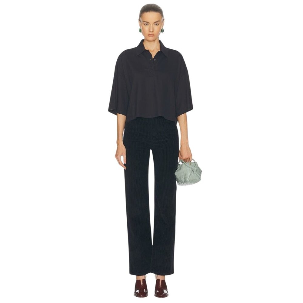 Bottega Veneta Corduroy Pants in Midnight Blue 38 New Womens Trousers